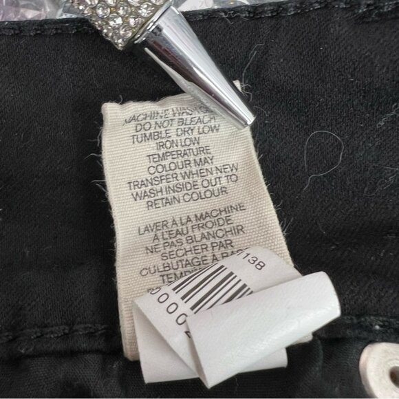 Warehouse one bottoms up mid sho shorts Classic Black Women's Jean Shorts cargo - Picture 9 of 10